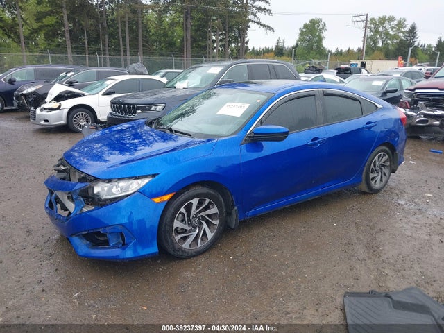 Honda CIVIC EX 2018 2HGFC2F74JH603985 Image 2