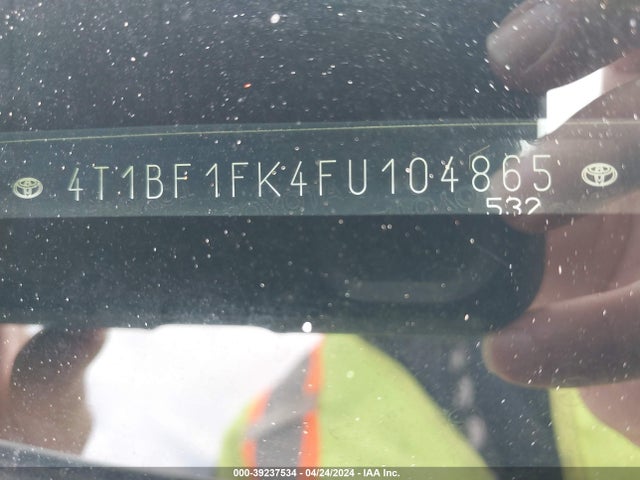 Toyota CAMRY SE 2015 4T1BF1FK4FU104865 Image 9