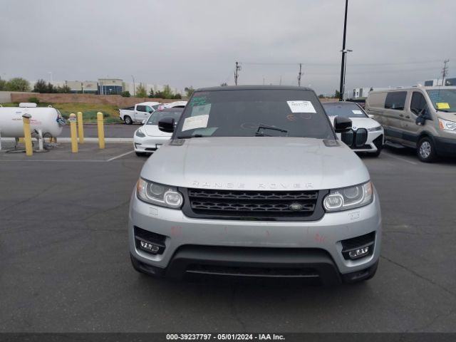 SALWR2TF2FA616158 Land Rover Range Rover Sport 5.0l V8 Supercharged