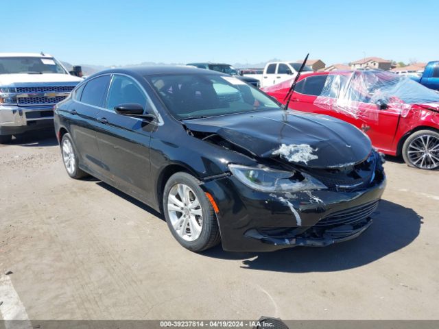 Auction sale of the 2016 Chrysler 200 Touring, vin: 1C3CCCFB0GN186686, lot number: 39237814
