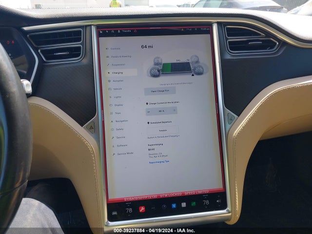 Tesla Model S 60/70/85 2015 5YJSA1S1XFFP72730 Image 17