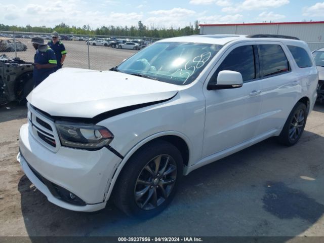 1C4RDHDG4JC323582 Dodge Durango Gt Rwd