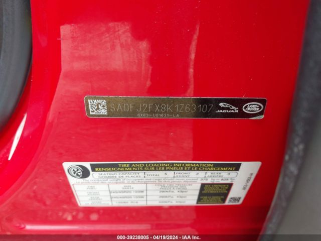 2019 JAGUAR E-PACE SADFJ2FX8K1Z63107 Photo 8