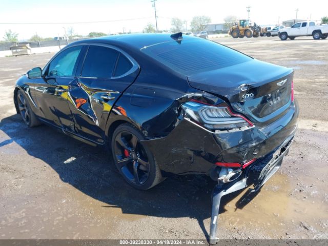 KMTG34LE5KU024909 Genesis G70 3.3t Advanced
