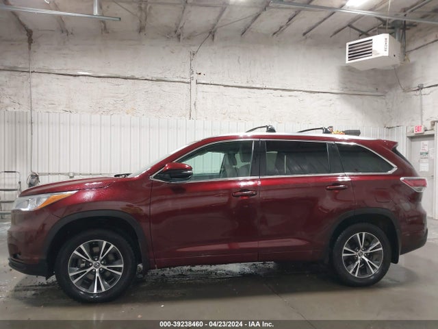 Toyota Highlander Xle V6 2016 5TDJKRFHXGS337718 Image 14