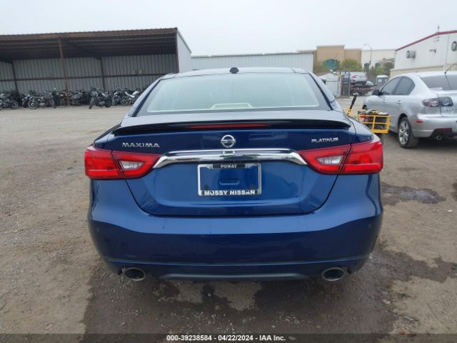 1N4AA6AP9JC398394 Nissan Maxima 3.5 Platinum