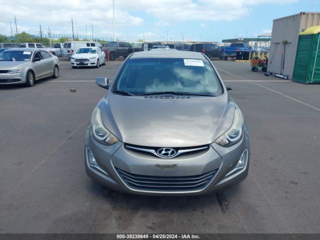 5NPDH4AE8GH657864 Hyundai Elantra Limited