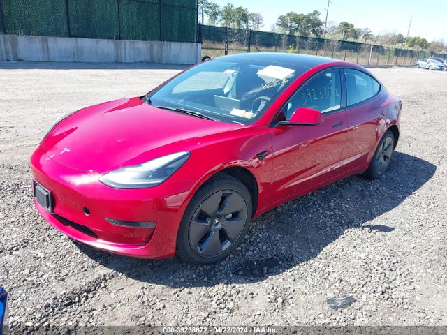 Tesla Model 3 Rear-wheel Drive 2022 5YJ3E1EAXNF371004 Image 2