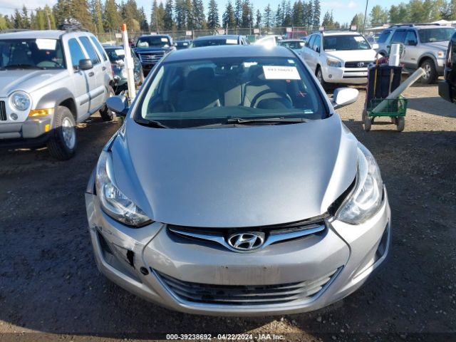 KMHDH4AE2GU526222 Hyundai ELANTRA SE