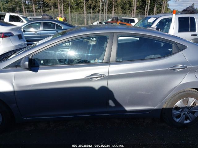 KMHDH4AE2GU526222 Hyundai ELANTRA SE