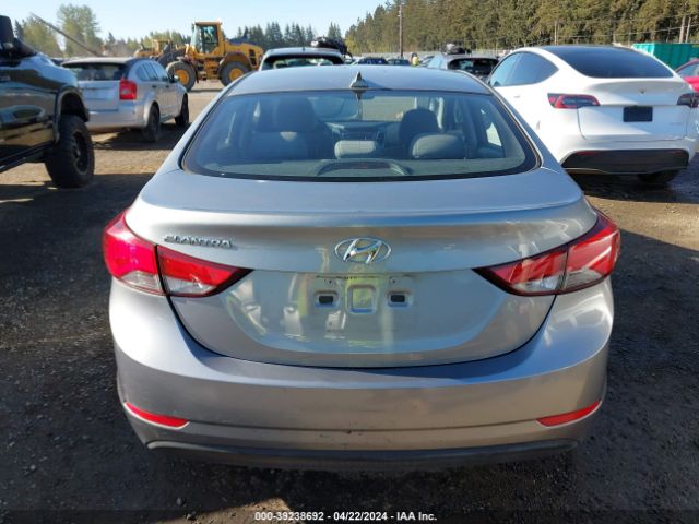 KMHDH4AE2GU526222 Hyundai ELANTRA SE
