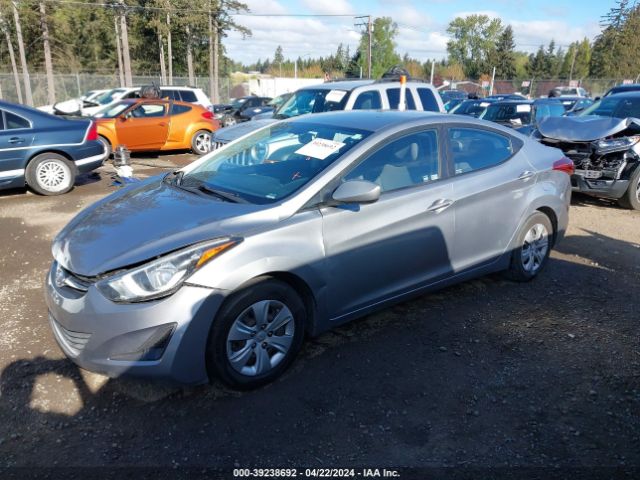 KMHDH4AE2GU526222 Hyundai ELANTRA SE