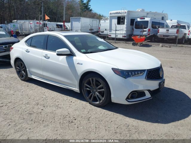 Auction sale of the 2018 Acura Tlx Tech   A-spec Pkgs, vin: 19UUB2F68JA009030, lot number: 39238709