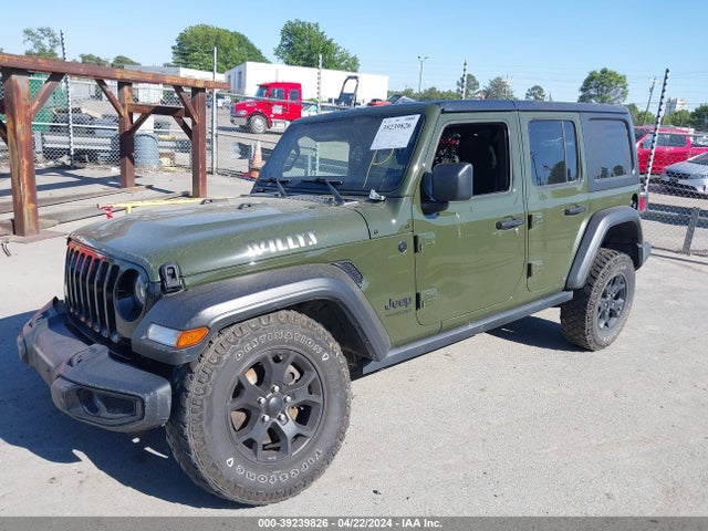 1C4HJXDG6MW533344 Jeep Wrangler Unlimited Willys 4x4