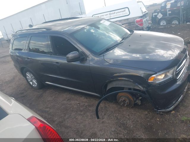 1C4RDJAG7LC301705 Dodge Durango Sxt Plus Awd