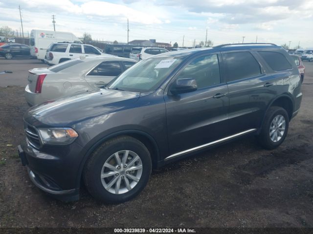 1C4RDJAG7LC301705 Dodge Durango Sxt Plus Awd