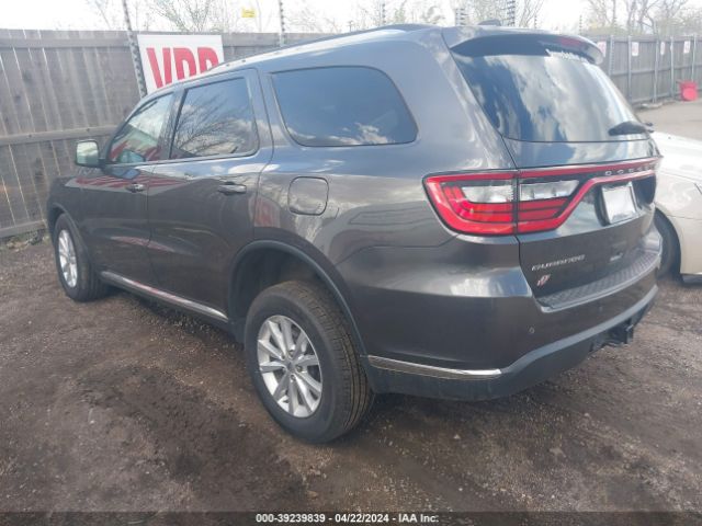 1C4RDJAG7LC301705 Dodge Durango Sxt Plus Awd