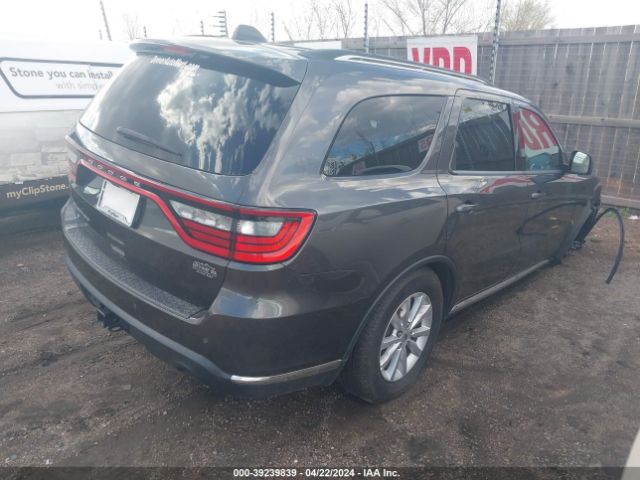 1C4RDJAG7LC301705 Dodge Durango Sxt Plus Awd