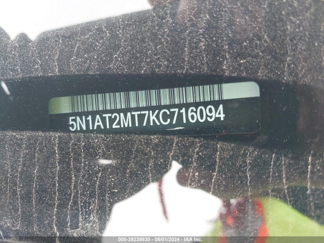 Nissan Rogue Sl 2019 5N1AT2MT7KC716094 Image 15