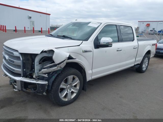 1FTFW1EF6FFC80105 Ford F-150 Platinum