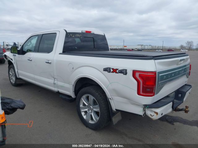 1FTFW1EF6FFC80105 Ford F-150 Platinum