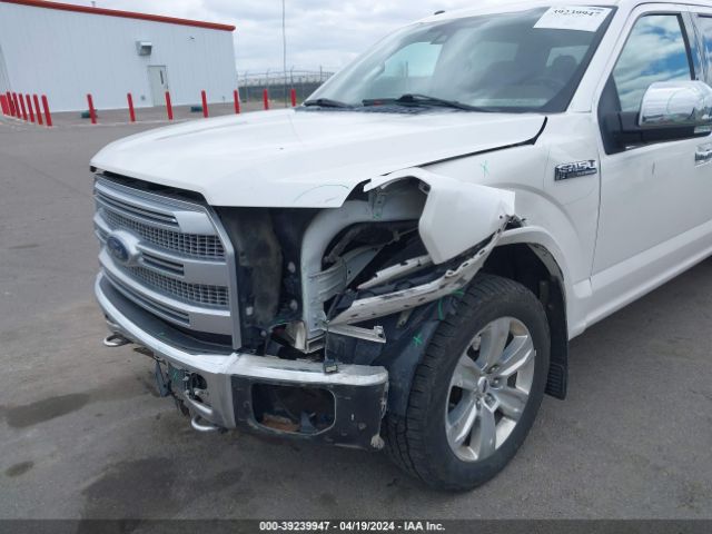 1FTFW1EF6FFC80105 Ford F-150 Platinum