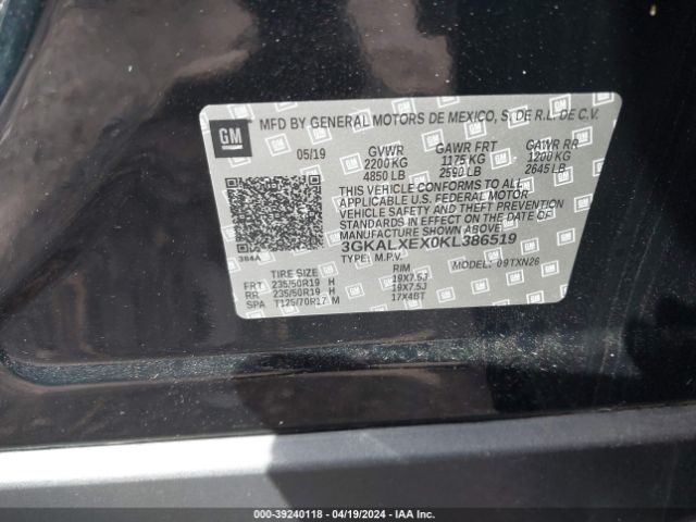 3GKALXEX0KL386519 GMC Terrain Denali
