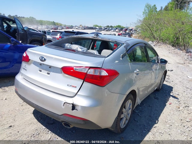 KIA FORTE EX 2014 KNAFX4A89E5162024 Image 4