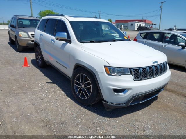 Auction sale of the 2018 Jeep Grand Cherokee Limited 4x4, vin: 1C4RJFBG6JC449815, lot number: 39240378