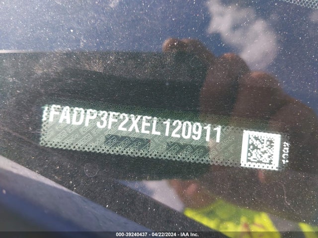 Ford FOCUS SE 2014 1FADP3F2XEL120911 Image 9