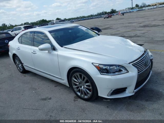 Auction sale of the 2016 Lexus Ls 460, vin: JTHBL5EF3G5141764, lot number: 39240538