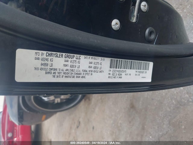 Dodge Challenger Sxt 2014 2C3CDYAG3EH253476 Image 9