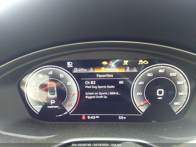 WAUYAGF55NN008372 Audi A5 Cabriolet Prestige 45 Tfsi Quattro S Tronic