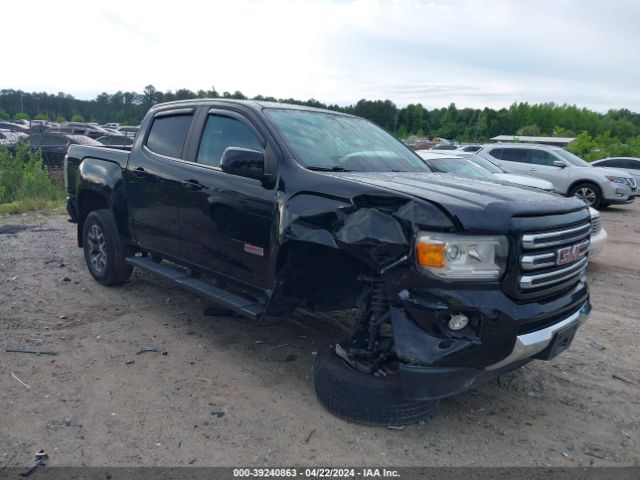 Продажа на аукционе авто 2016 Gmc Canyon Sle, vin: 1GTG6CE31G1364854, номер лота: 39240863