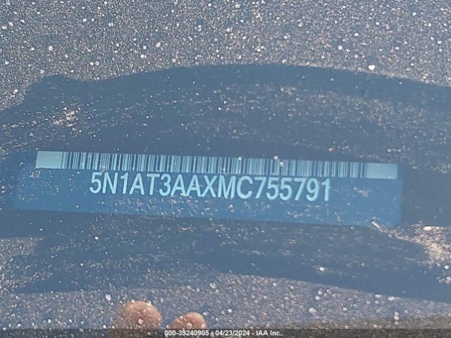 5N1AT3AAXMC755791 Nissan Rogue S Fwd