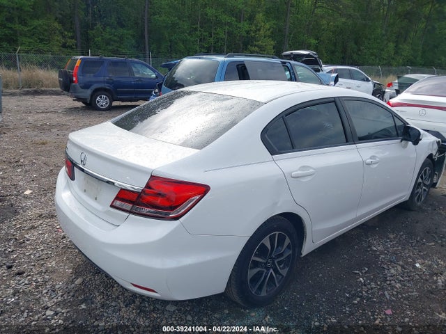 Honda CIVIC EX 2014 2HGFB2F83EH550231 Image 4