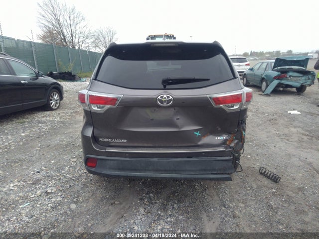 5TDYKRFH4ES010372 Toyota Highlander Limited V6