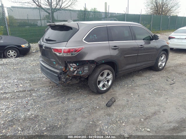 5TDYKRFH4ES010372 Toyota Highlander Limited V6