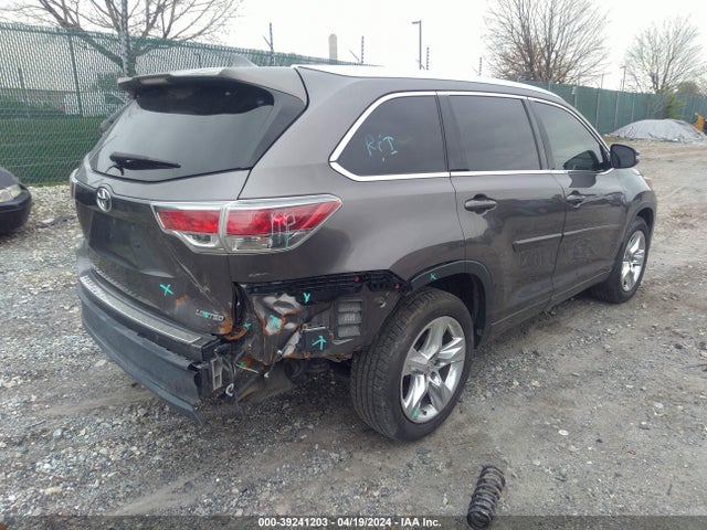 5TDYKRFH4ES010372 Toyota Highlander Limited V6