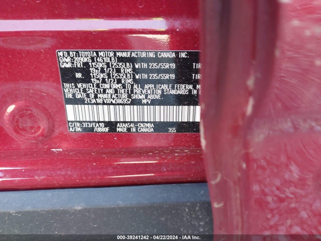 Toyota Rav4 Xle Premium 2023 2T3A1RFVXPW386957 Image 9
