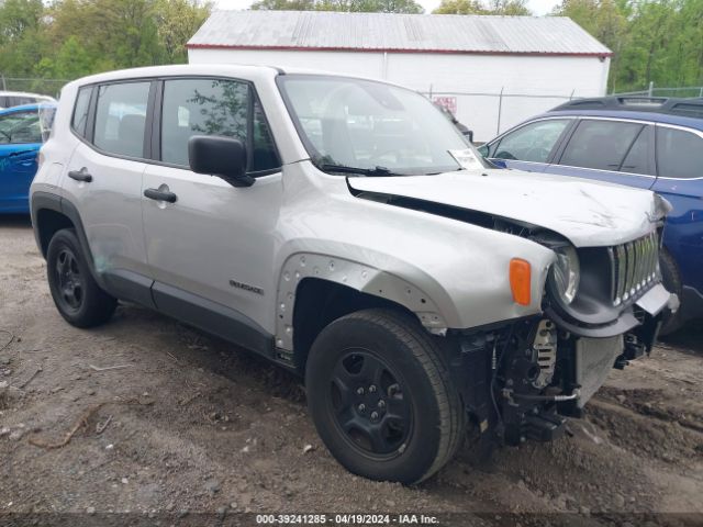 2021 Jeep Renegade Sport 4x4 მანქანა იყიდება აუქციონზე, vin: ZACNJDAB4MPN16871, აუქციონის ნომერი: 39241285