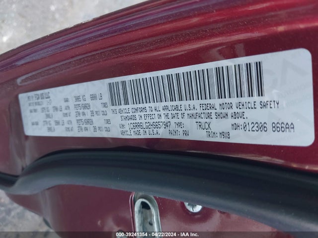 RAM 1500 Big Horn  4x2 5'7 Box 2017 1C6RR6LG2HS657947 Image 9