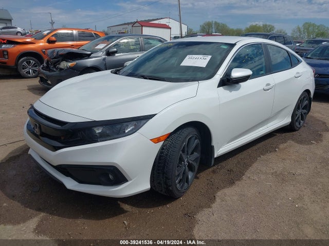 Honda Civic Sport 2020 19XFC2E86LE022737 Image 2