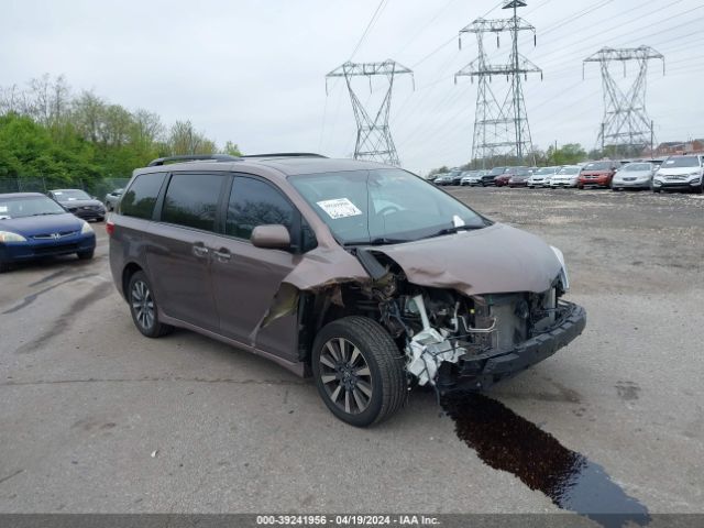 Auction sale of the 2019 Toyota Sienna Xle 7 Passenger, vin: 5TDDZ3DC7KS224279, lot number: 39241956