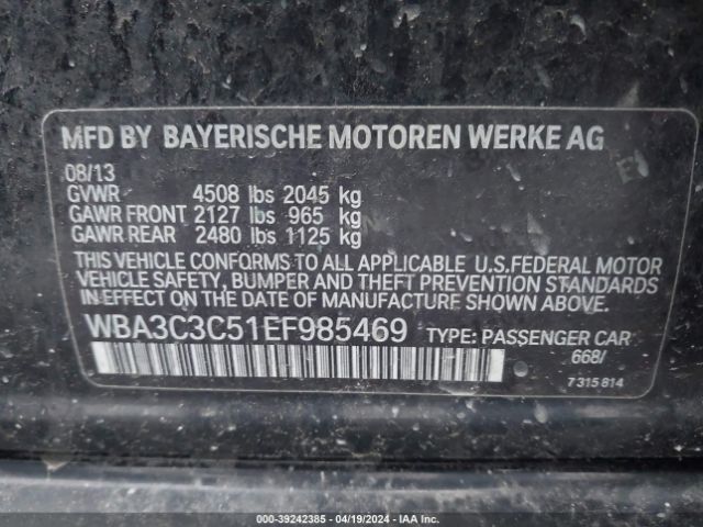 WBA3C3C51EF985469 BMW 320i Xdrive
