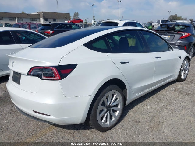 Tesla Model 3 Rear-wheel Drive 2022 5YJ3E1EA8NF298585 Image 4