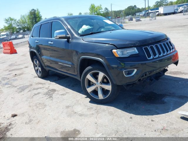 Продажа на аукционе авто 2014 Jeep Grand Cherokee Limited, vin: 1C4RJFBG4EC462889, номер лота: 39242538