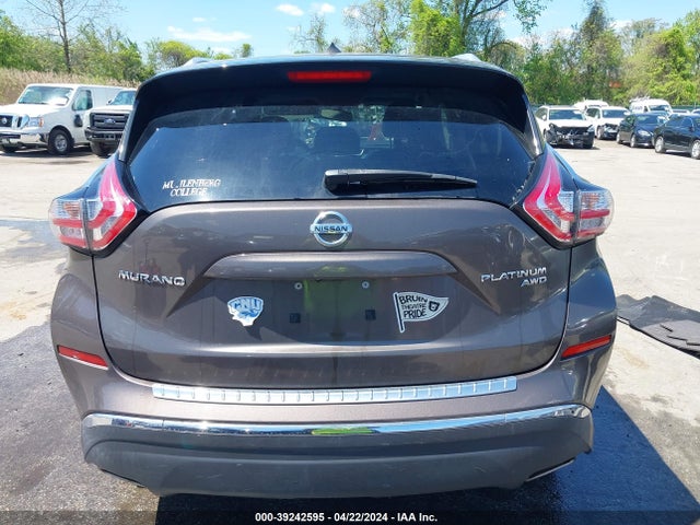Nissan Murano Platinum 2016 5N1AZ2MHXGN109497 Image 17