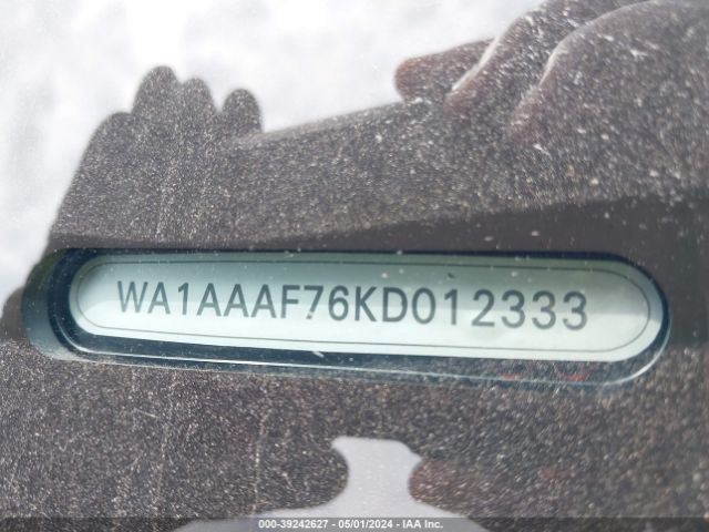 WA1AAAF76KD012333 Audi Q7 55 Premium