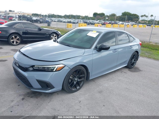 Honda Civic Sport 2022 2HGFE2F5XNH595535 Image 2